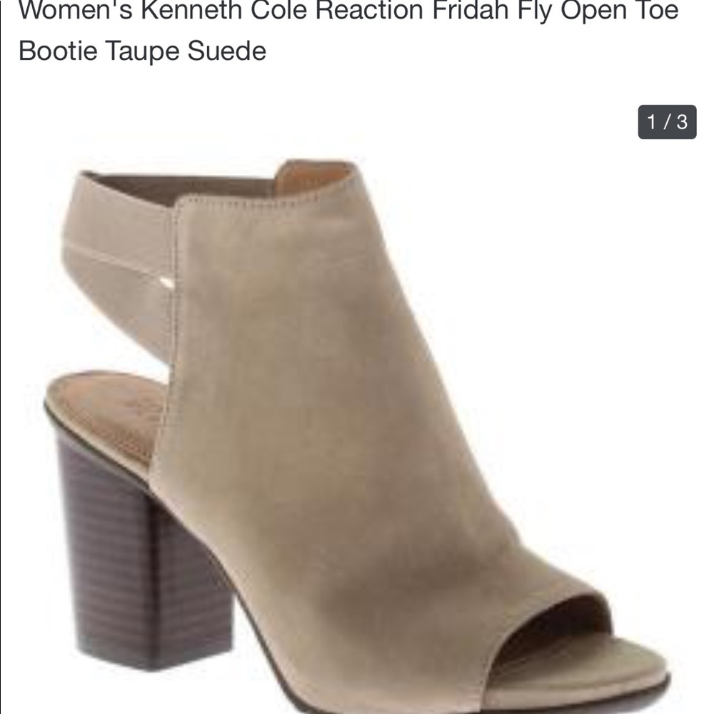 Kenneth Cole Fridah Fly Open Toe Booties